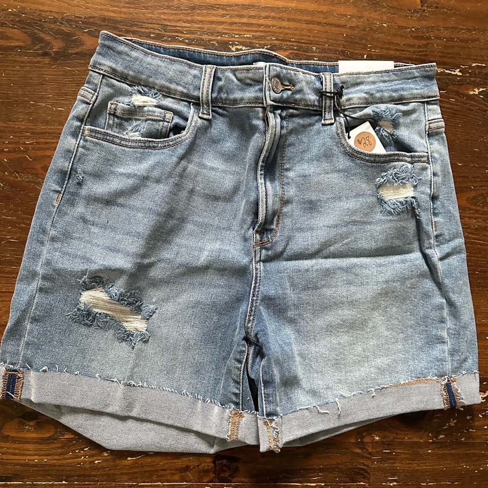 Zenana XL Denim Shorts